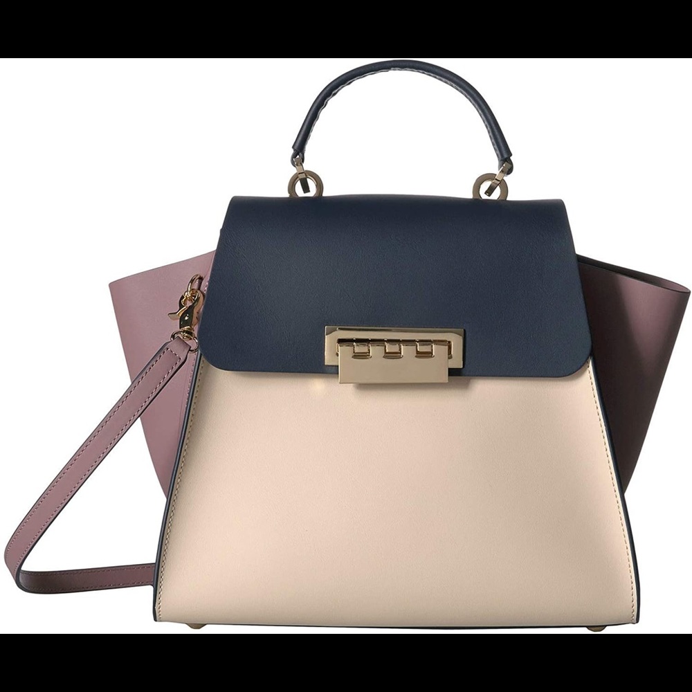 EUC Zac Posen Eartha Top Handle Colorblock Bag